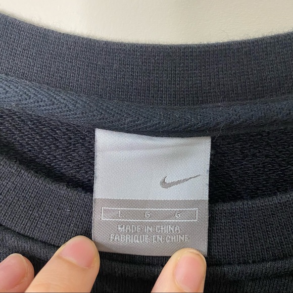 VINTAGE Vtg GREY TAG NIKE SWEATSHIRT - Picture 4 of 4